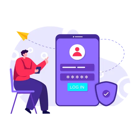 Login Illustration